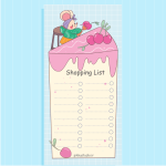 برگه لیست خرید فانتزی کیک گیلاس ۴۰ برگ