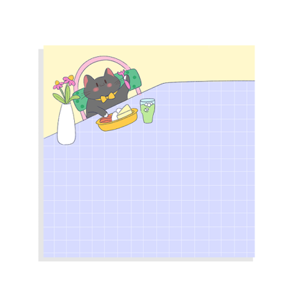 برگه یادداشت شطرنجی میز شام پیکو 40 برگ